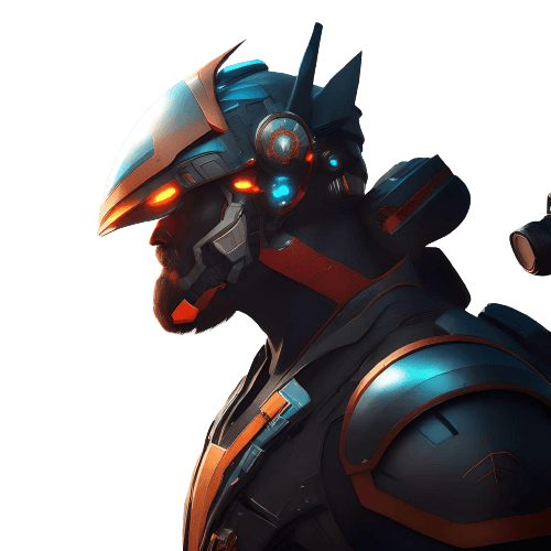 Futuristic robot representing research insights